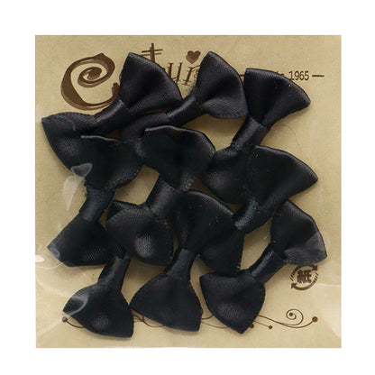 Handicraft parts "MiniRibbonParts Satin Black YRP-21] Terai