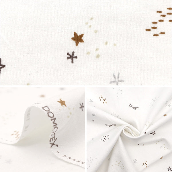 [From quantity 5] Fabric "DOMOTEX Jersey star DOMO-JER-2"