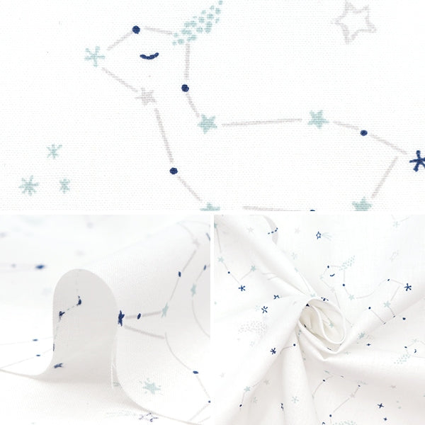 [From quantity 5] Fabric "DOMOTEX Cotton Print Hoshizora DOMO-CPT18"