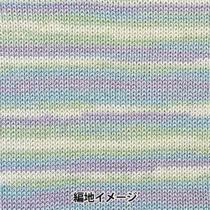 Spring / summerYarn "Wosh Cotton Gradation 313 Color" Hamanaka