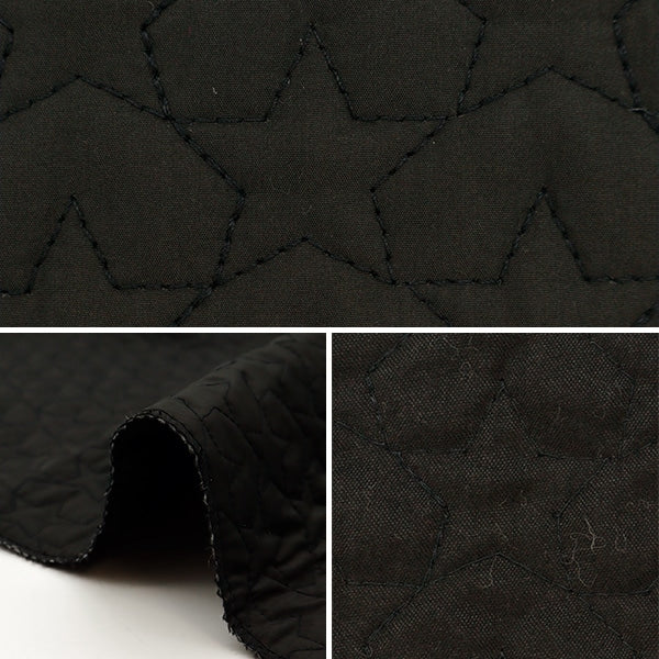 Fabric "Nuance quiltCut Cloth About 70cm x 100cm star black C-Q-des-ST-BK "