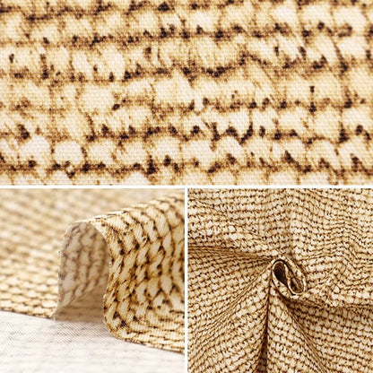 [From quantity 5] Fabric "Water repellentOxford Summer Basket Raffia Pattern YPA-51040-1A] KOKKA