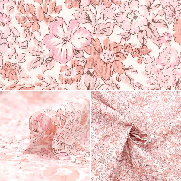 [From quantity 5] Fabric "Liberty Fabric Tana lawn Honey Dew 36301106-J24A] Liberty Japan