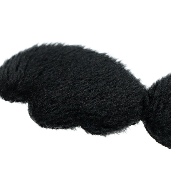 Handicraft parts "Decoration parts feather black 10-4290"