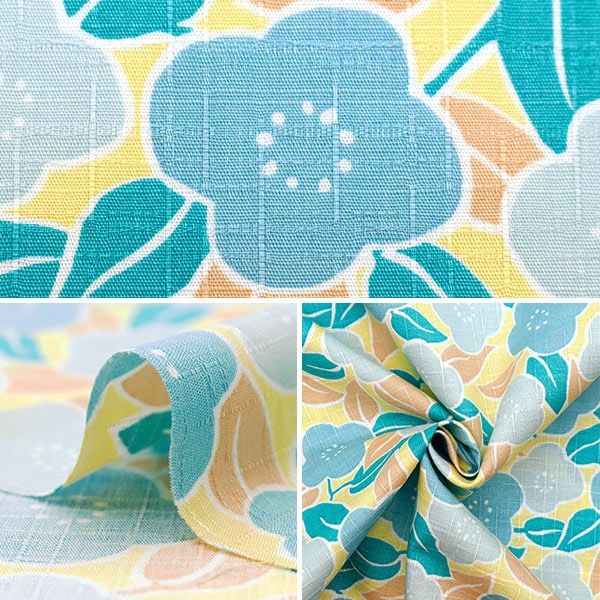 [From quantity 5] Fabric "Pikedby Tsubaki ST300-1A"