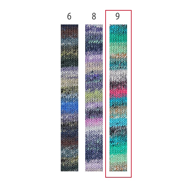 春夏纱线 “ Natsumeki 9。” Noro Hideaku Noro