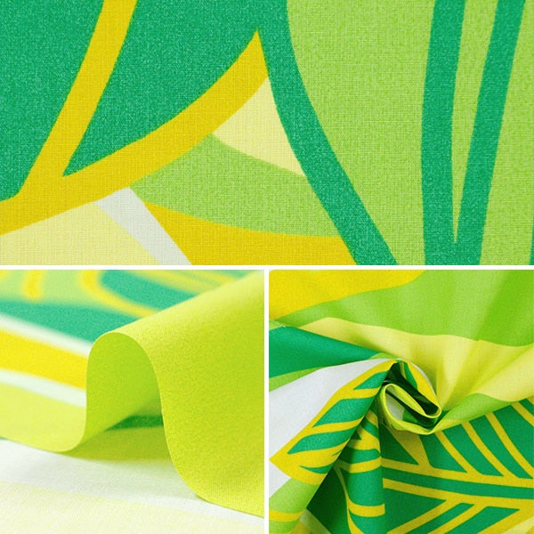 [From quantity 5] Fabric "Maunaroa T/C Hawaii Amplint Banana Leaf Green YFOP3108"