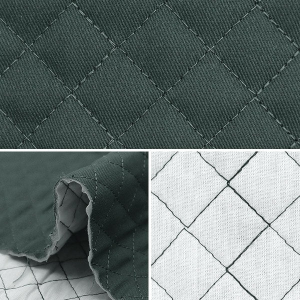 Fabric "Super superWater repellentTwill quiltCut Cloth Approximately 135cm x 50cm Blue Gray CQPL-TWTC-BG]