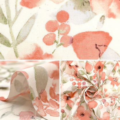 [From quantity 5] Fabric "Broad Eden Pink 850453-1-1"