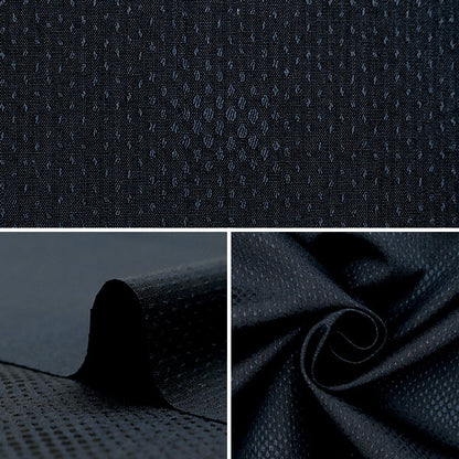 [From quantity 5] Fabric "cottonJacquard Navy KW7938]