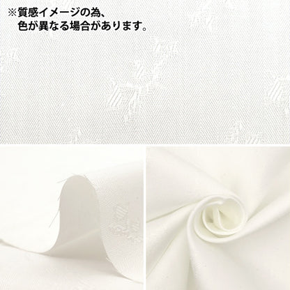 [來自數量5] 織物 “棉布提花布 灰色KW0349]