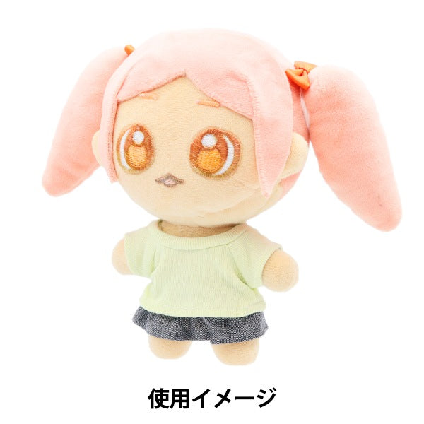 Handicraft parts "Plush toy clothes Simple T-shirt M size Light green MPA-3D-M"