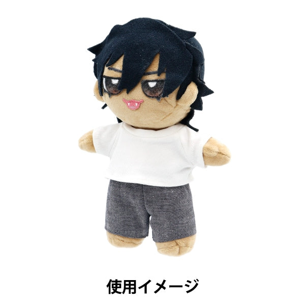 Handicraft parts "Plush toy clothes Simple T-shirt L size White MPA-3A-L"