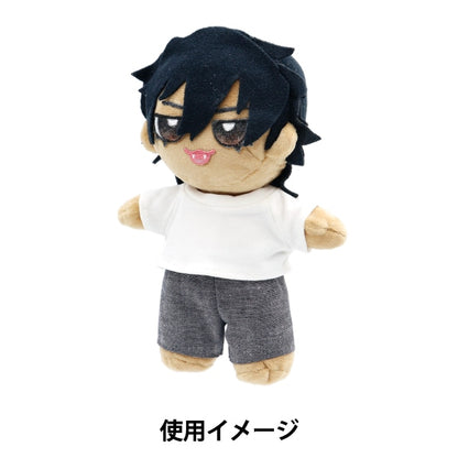 Handicraft parts "Plush toy clothes Simple T-shirt L size White MPA-3A-L"