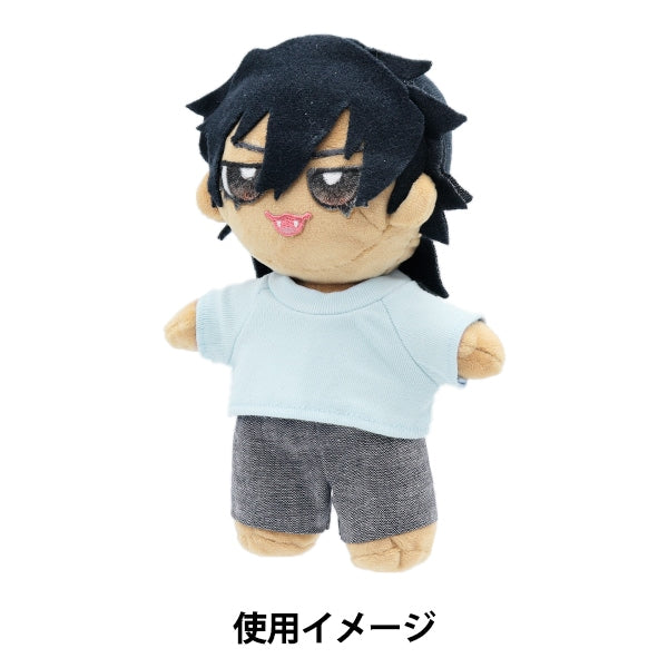 Handicraft parts "Stuffed toy clothes Simple T-shirt L size Light Blue MPA-3E-L"