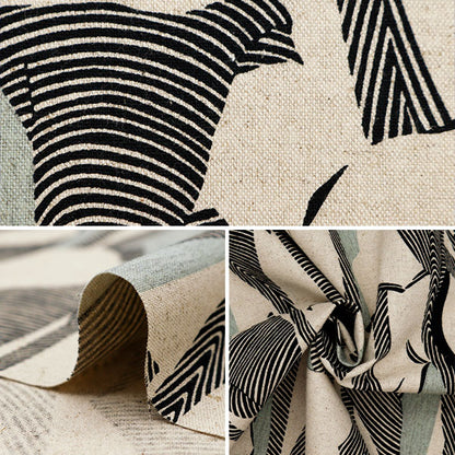 [From quantity 5] Fabric "Cotton hemp canvas color relief Natural 850468-1-1"