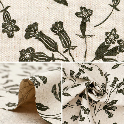 [From quantity 5] Fabric "Cotton hemp canvas campaign Natural 850469-1-1"