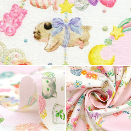 [From quantity 5] Fabric "60 Loan Digital Print 22Fabric Charm Collector Off DP-4435-4A"