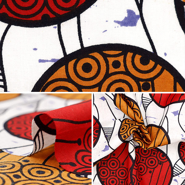 [From quantity 5] Fabric "African plastic RAM-AF03"