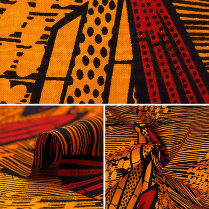 [From quantity 5] Fabric "African plastic RAM-AF05"