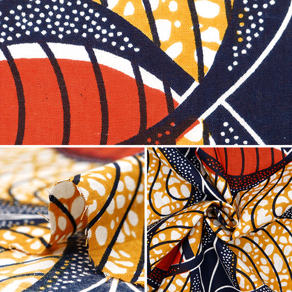 [From quantity 5] Fabric "African plastic RAM-AF12"