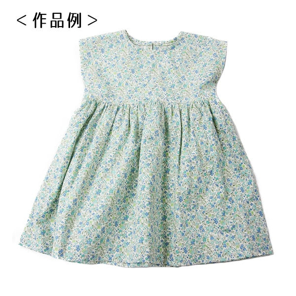 [From quantity 5] Fabric "Cotton Kobayashi BroadprintFabric Flower pattern KTS2704 Enrollment admission blu "