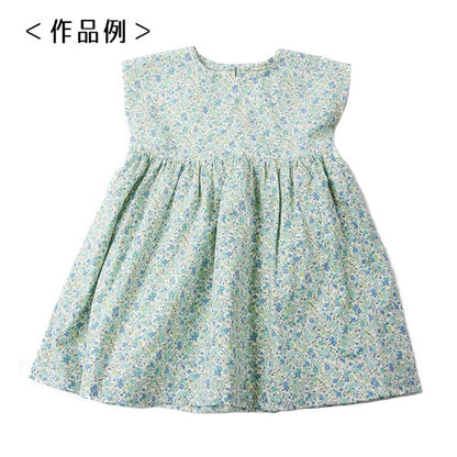 [From quantity 5] Fabric "Cotton Kobayashi BroadprintFabric Flower pattern KTS2704 Enrollment admission blu "