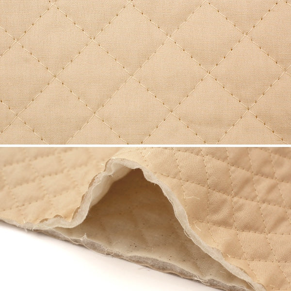 [From quantity 5] Fabric 『SheetingQuilting 72 beige "