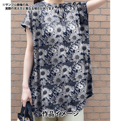 [From quantity 5] Fabric "Liberty Liberty Print Tana lawn Swim Dancelair 5672151S-ZE] Liberty Japan