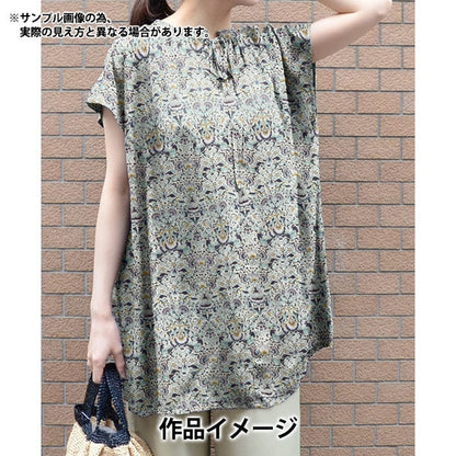 [From quantity 5] Fabric "Liberty Liberty Print Tana lawn Roden 3631031-HE] Liberty Japan