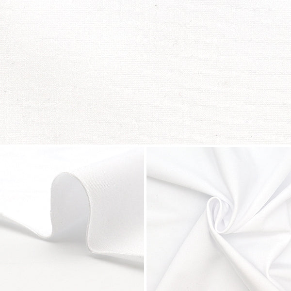 [From quantity 5] Fabric "2way Tricot White 489-100"