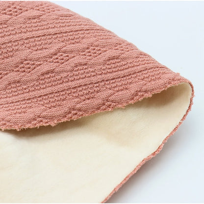 Fabric "Bonding knit Cut Cloth Approximately 85cm x 90cm Sweater Dusty Pink BN222P-05DP]