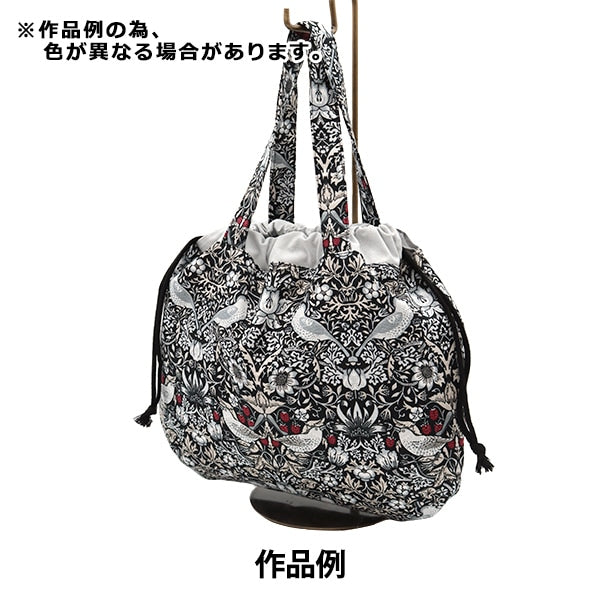 [来自数量5] 织物 “莫里斯最好的 板材织物 草莓安全海军X红色8176-56]