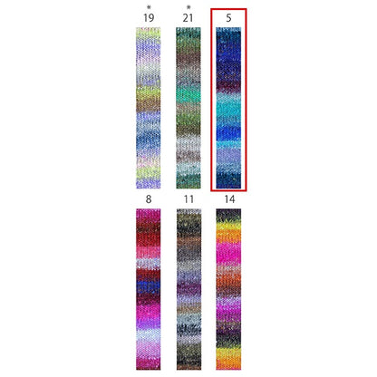 春夏纱线 “烟花5颜色” noro hideyaku noro