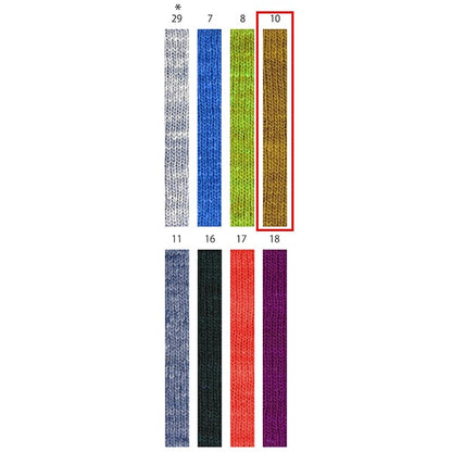 秋冬纱线 “大理石10颜色” Noro hideyaku noro