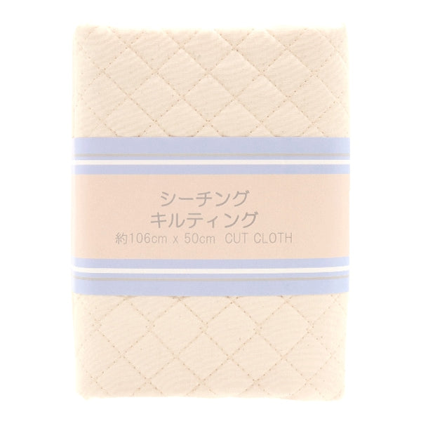 生地 『シーチングキルティング カットクロス 約106cm×50cm 生成 C-K6298-42』