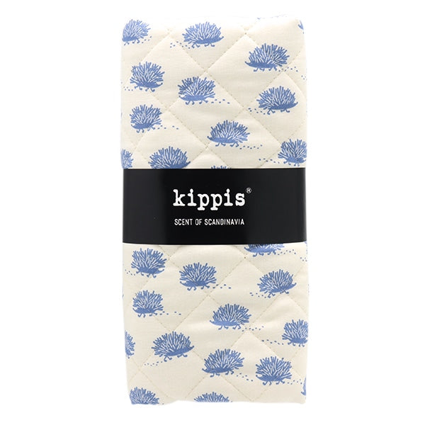 Fabric "Kippis (Kippis) SheetingQuilt Cut Cloth Approximately 105cm x 50cm Hari Mizumi C Kinari x Blue CQKPS-27C]