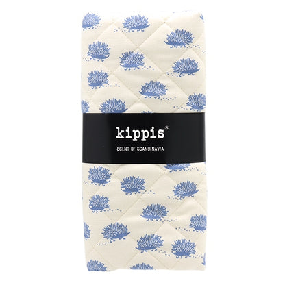 Fabric "Kippis (Kippis) SheetingQuilt Cut Cloth Approximately 105cm x 50cm Hari Mizumi C Kinari x Blue CQKPS-27C]