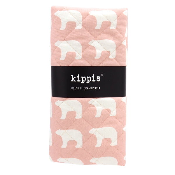 Fabric "Kippis (Kippis) SheetingQuilt Cut Cloth Approximately 105cm x 50cm small polar bear pink CQKPS-39B]