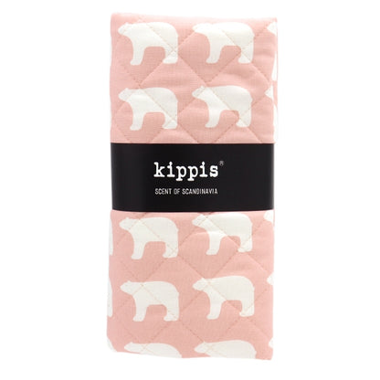 Fabric "Kippis (Kippis) SheetingQuilt Cut Cloth Approximately 105cm x 50cm small polar bear pink CQKPS-39B]