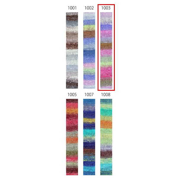 春夏纱线 “ Kanakata条纹1003颜色” Noro Eisaku Noro