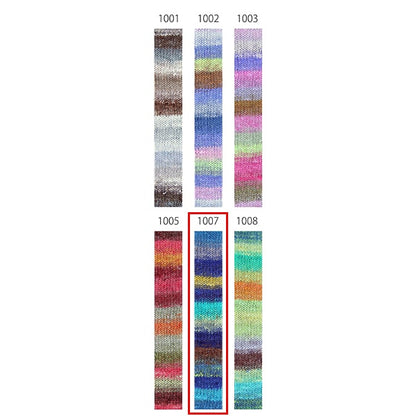 春夏纱线 “ Kanakata条纹1007颜色” Noro Eisaku Noro