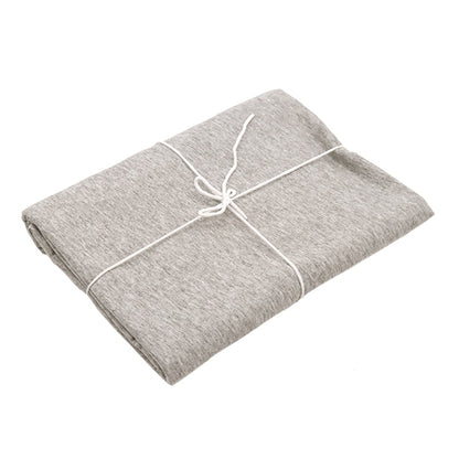 Fabric "Refreshing shirt knit Cut Cloth Approximately 85cm x 1.8m Heather Light Gray C-KNITL-6]