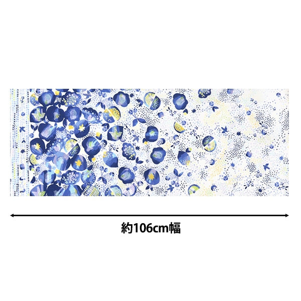 [From quantity 5] Fabric 『Sheeting Misuzu Uta I, Kotori, Suzu and KMS-38a]