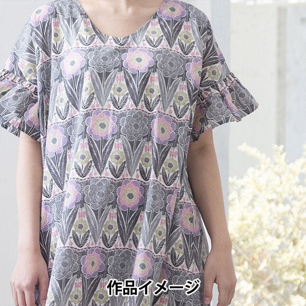[From quantity 5] Fabric "60 loan Ginni Haburi Pink RNGF-01P"
