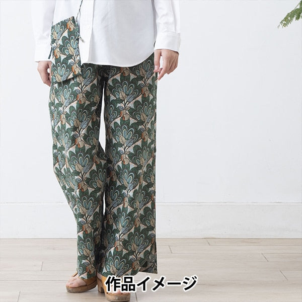 [From quantity 5] Fabric "Cotton hemp canvas Langinin Gin Gin Gimarla Blue RNGF-03BL"