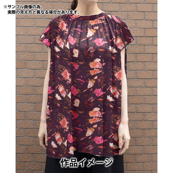 [From quantity 5] Fabric "Liberty Fabric Tana lawn Afro Datey's Rose 3633248-23ct] Liberty Japan