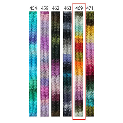 秋冬纱线 “ Kureyon 469颜色” Noro Hidaku Noro