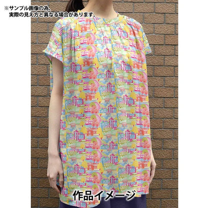 [From quantity 5] Fabric "Liberty Fabric Tana lawn Capital Views 3636845-AU " Liberty Japan