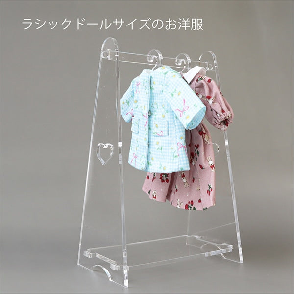 ミニチュアクラフト 『ドール用ハンガーラック&ハンガー DH-01』 KIYOHARA 清原